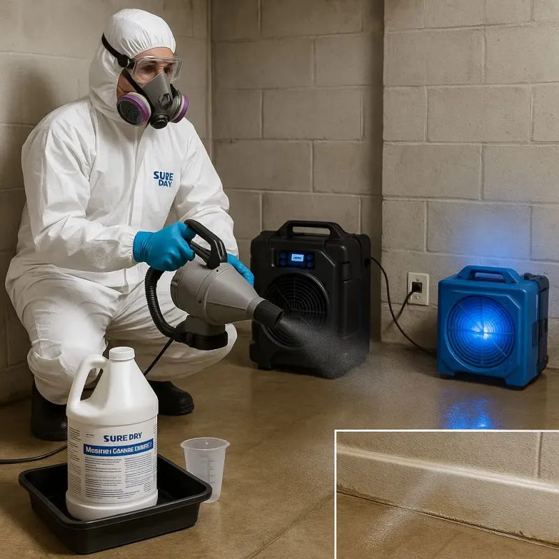 Sanitization and Odor Removal process in Burlington, CO