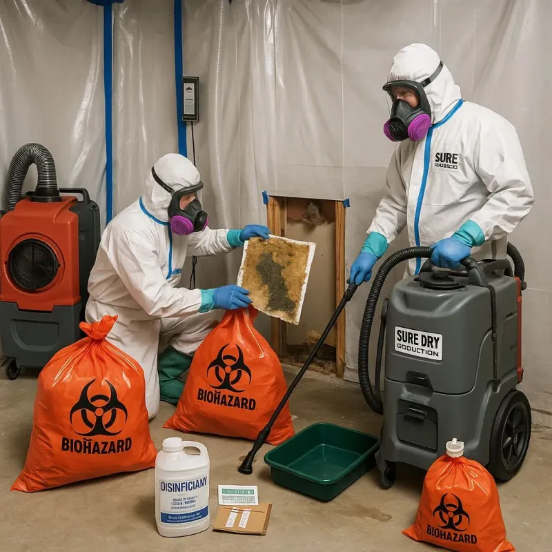 Contaminated Water Handling Protocols process in Burlington, CO